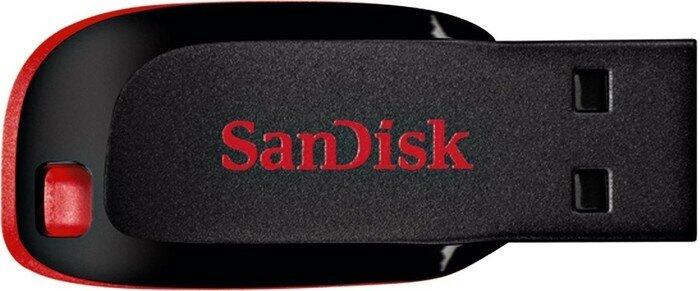 SanDisk Cruzer Blade unitÃ  flash USB 128 GB USB tipo A 2.0 Nero, Rosso (USB STI - Afbeelding 1 van 1