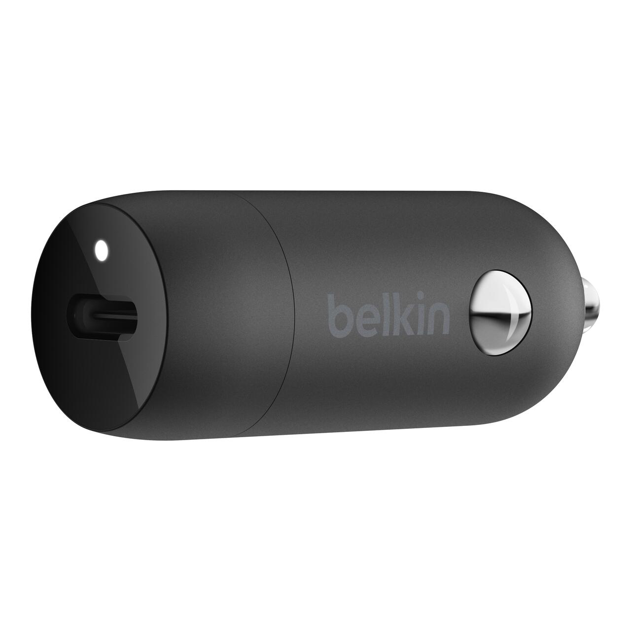 Belkin BoostCharge Nero Auto (CCA004BTBK BELKIN 30W USB-C PD - CAR CHARGER WITH - Foto 1 di 1